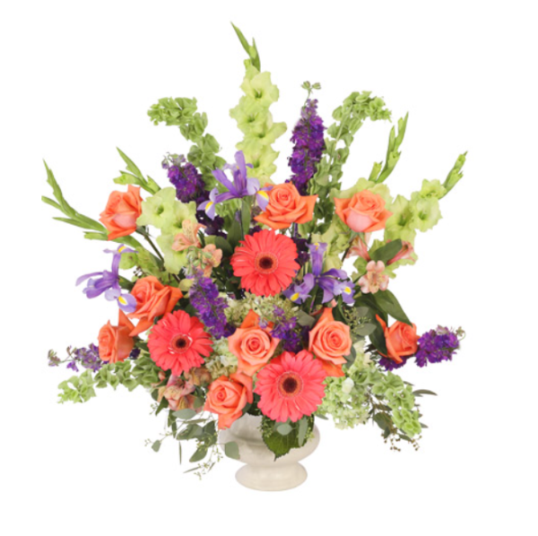 Delightful Pedestal Arrangement